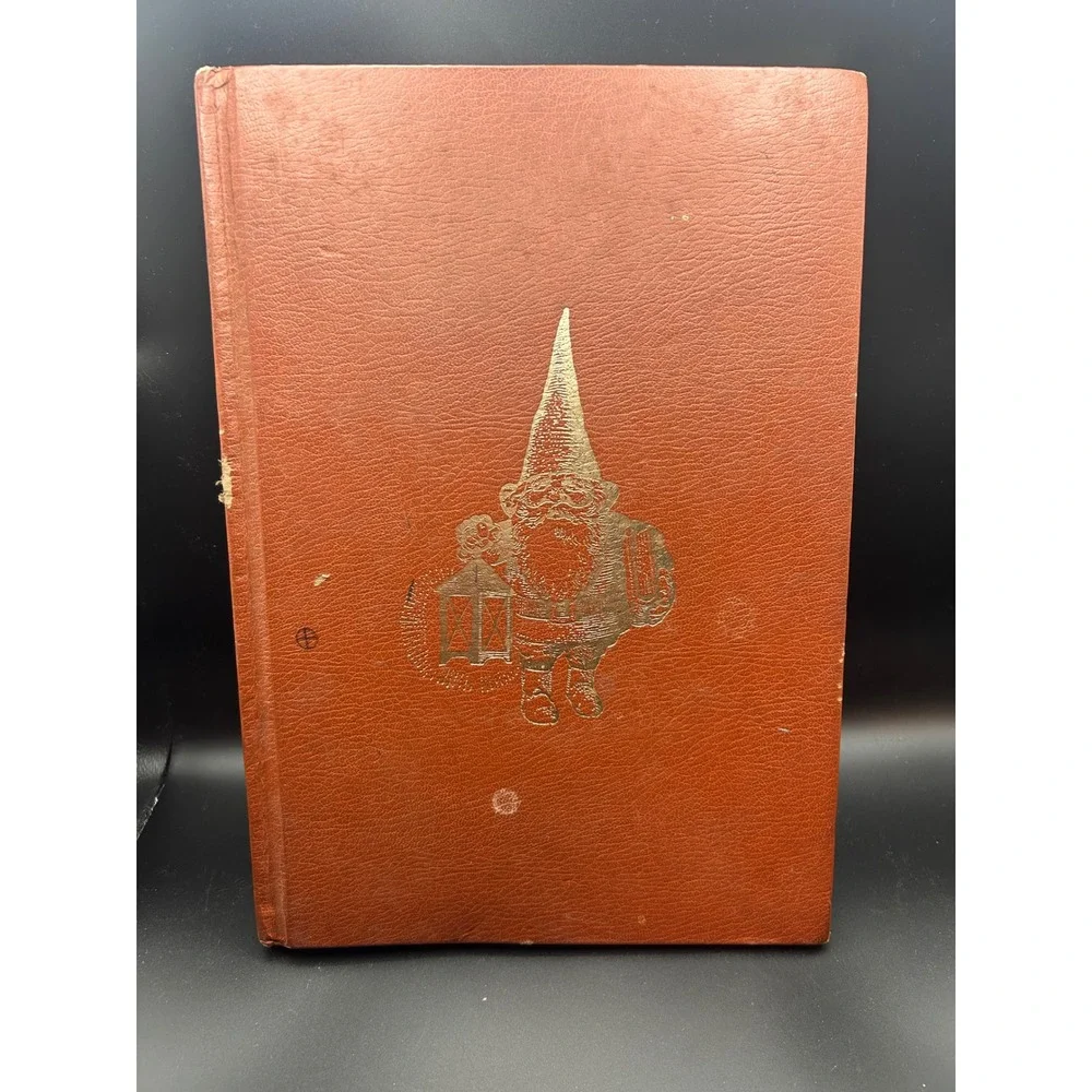Vintage Gnomes Hardcover Book 1977 Wil Huygen Harry N Abrams Folklore